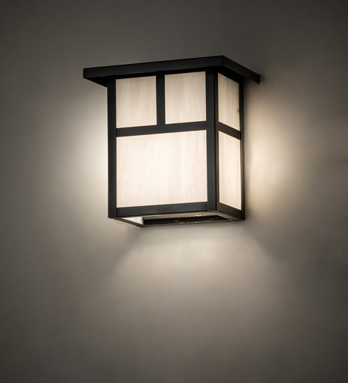 12" Square Stillwater Double Bar Mission Ceiling Pendant