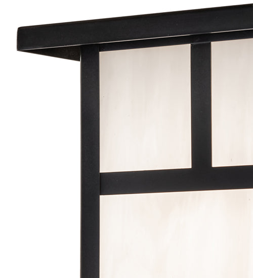 12" Square Stillwater Double Bar Mission Ceiling Pendant