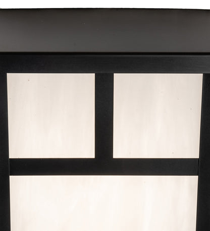 12" Square Stillwater Double Bar Mission Ceiling Pendant