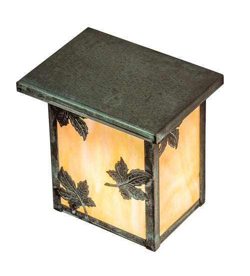 9"W Hyde Park Winter Pine Hanging Wall Sconce