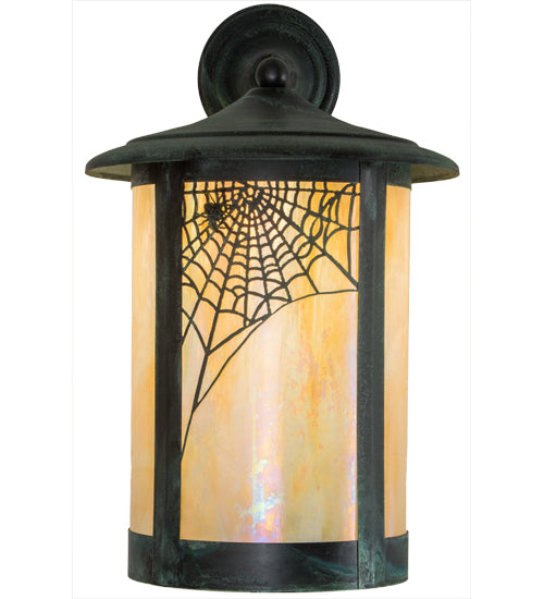 7.5" Wide Fulton Deer Creek Solid Mount Wall Sconce