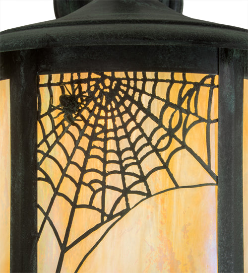 7.5" Wide Fulton Deer Creek Solid Mount Wall Sconce