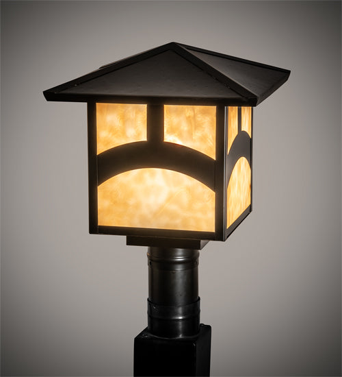 10"Sq Hyde Park Mountain View Flushmount