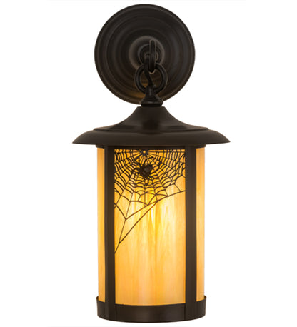 8" Wide Fulton Winter Pine Pendant