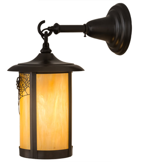 8" Wide Fulton Winter Pine Pendant