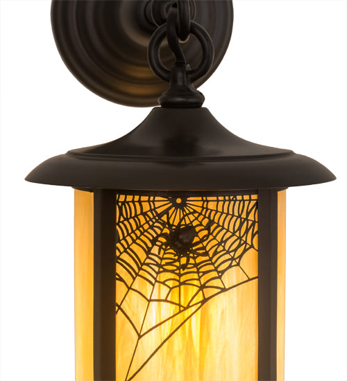 8" Wide Fulton Winter Pine Pendant