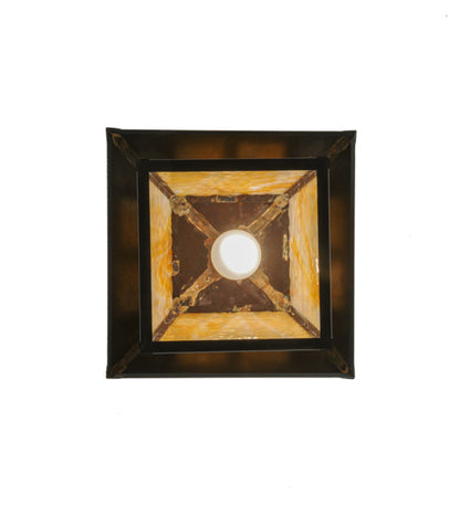 12.25" Square Stillwater Hill Top Post Mount