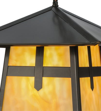 12.25" Square Stillwater Hill Top Post Mount