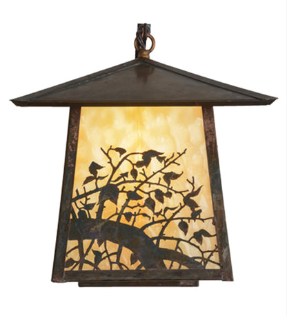 9"W Hyde Park Fly Fishing Creek Curved Arm Wall Sconce