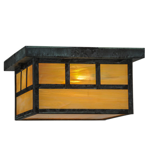 30"Sq Tea House Lantern Pendant