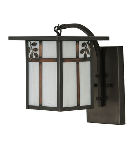 9" Wide Hyde Park Sprig Wall Sconce