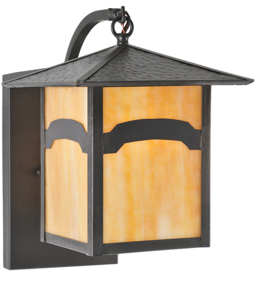 9" Wide Seneca Fly Fishing Creek Wall Sconce