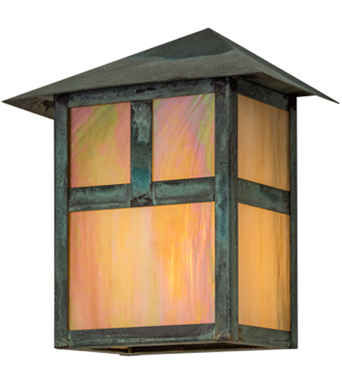 9" Square Seneca Fly Fisherman Wall Sconce