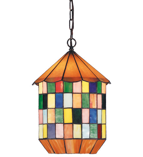 9"W Seneca "T" Mission Wall Sconce