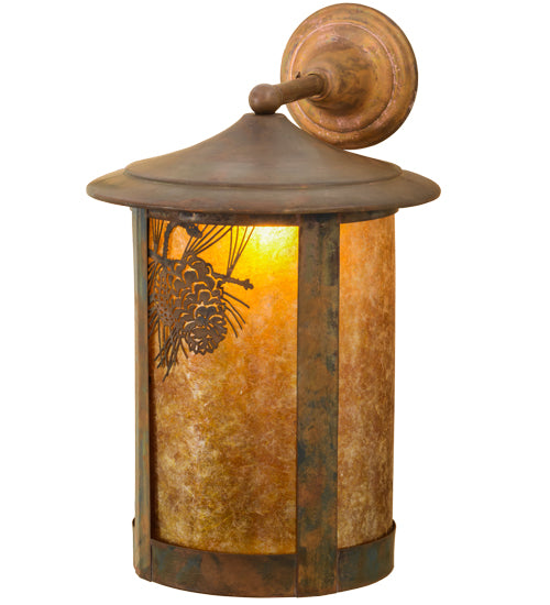 12" Wide Stillwater Double Bar Mission Wall Sconce