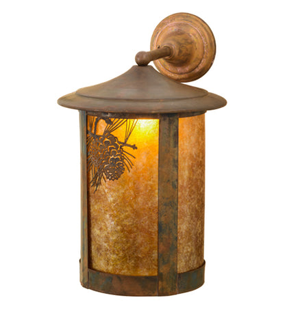 12" Wide Stillwater Double Bar Mission Wall Sconce
