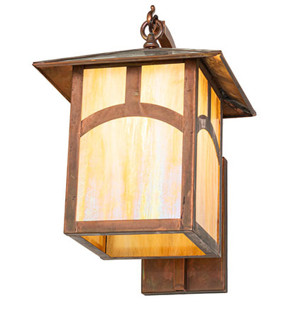9.5"W Bowler Outdoor Wall Sconce