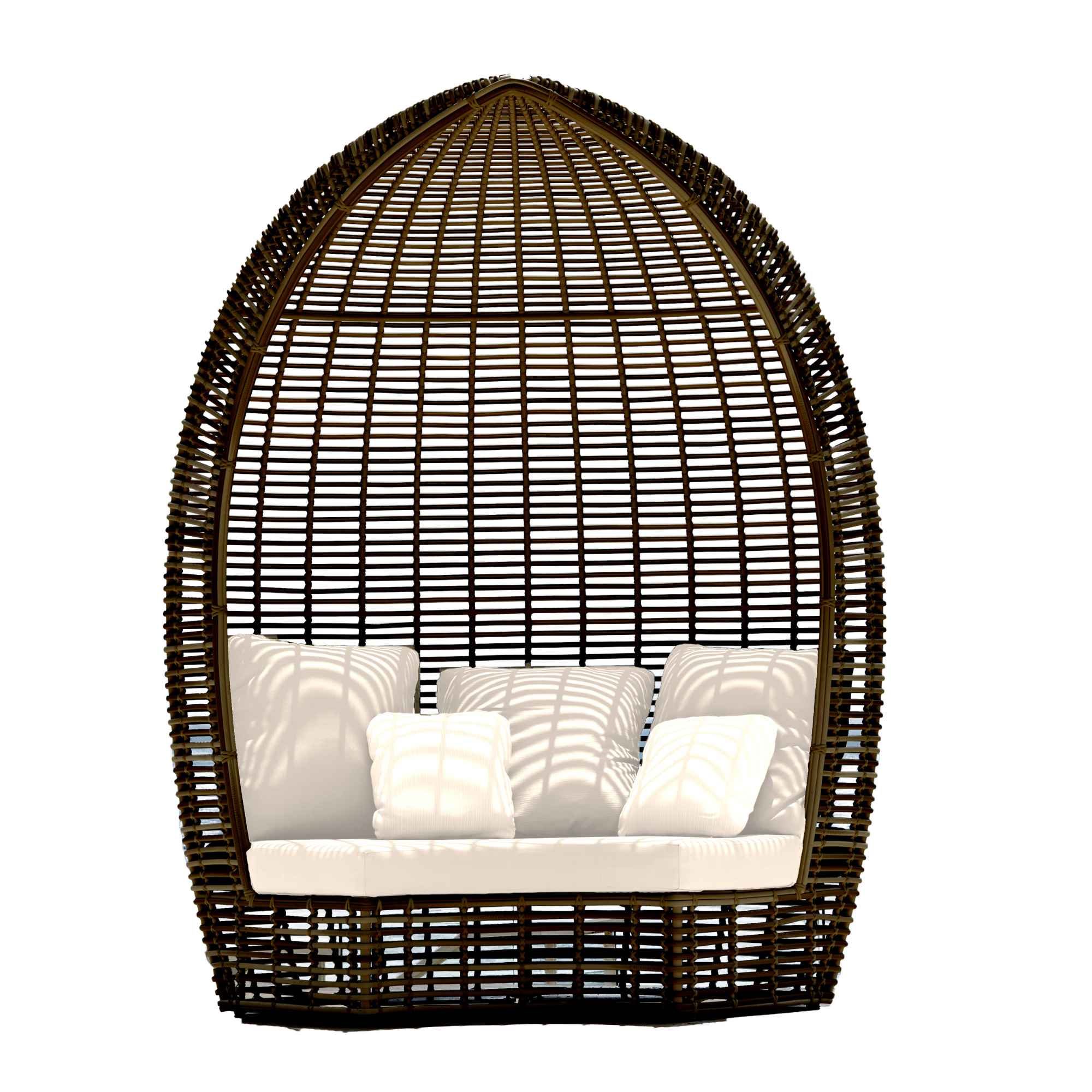 Halo Wing Chair with Sunbrella Cushions