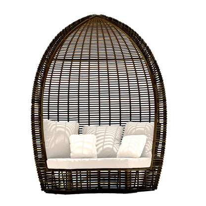 Halo Wing Chair with Sunbrella Cushions
