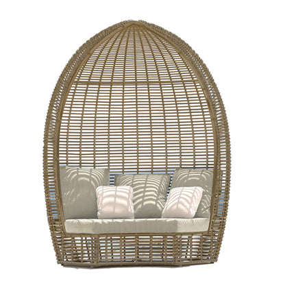 Halo Wing Chair with Sunbrella Cushions