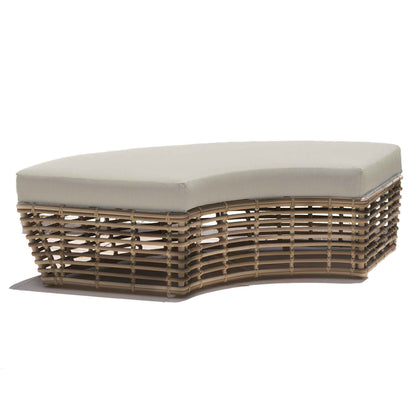 Halo Bench with Sunbrella Cushions