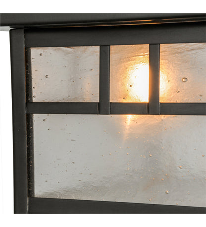 12" Wide Seneca Hill Top Wall Sconce