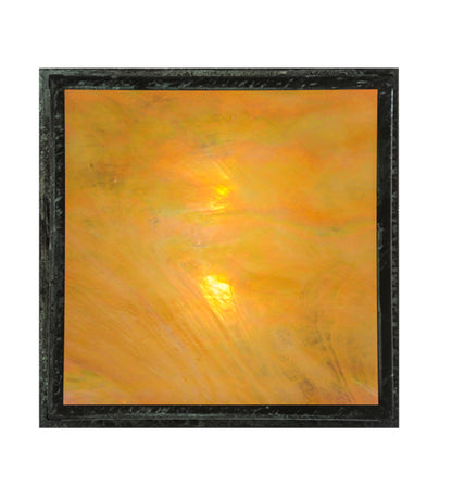 8"Sq Hyde Park Double Bar Mission Flushmount
