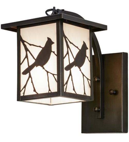 14"Sq Hyde Park Mountain View Flushmount
