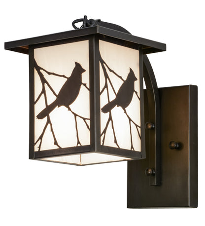 14"Sq Hyde Park Mountain View Flushmount