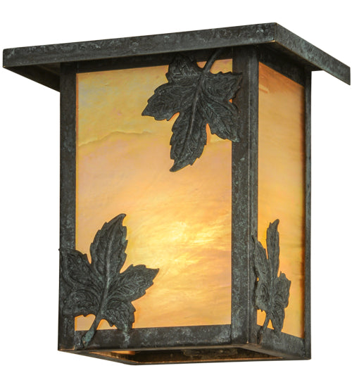 6.5"W Hyde Park Song Bird Curved Arm Wall Sconce