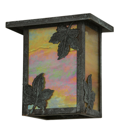 6.5"W Hyde Park Song Bird Curved Arm Wall Sconce