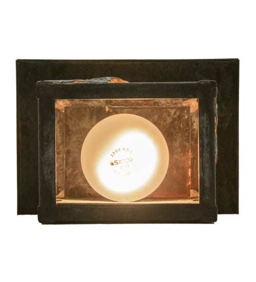 6.5"W Hyde Park Song Bird Curved Arm Wall Sconce