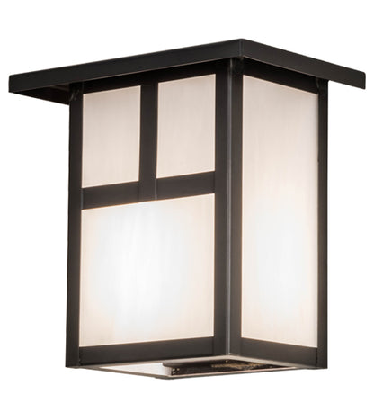 6"W Hyde Park "T" Mission Wall Sconce