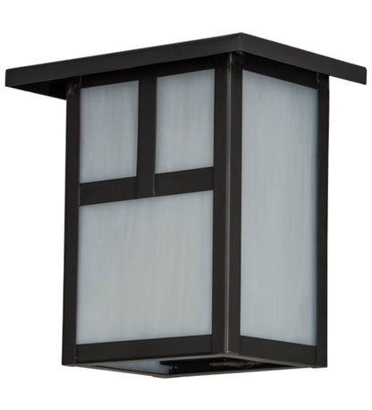 6"W Hyde Park "T" Mission Wall Sconce
