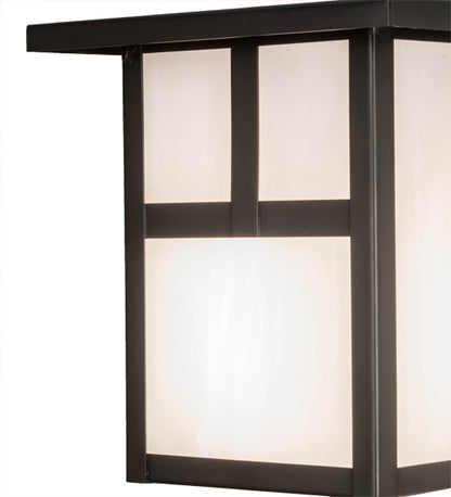 6"W Hyde Park "T" Mission Wall Sconce