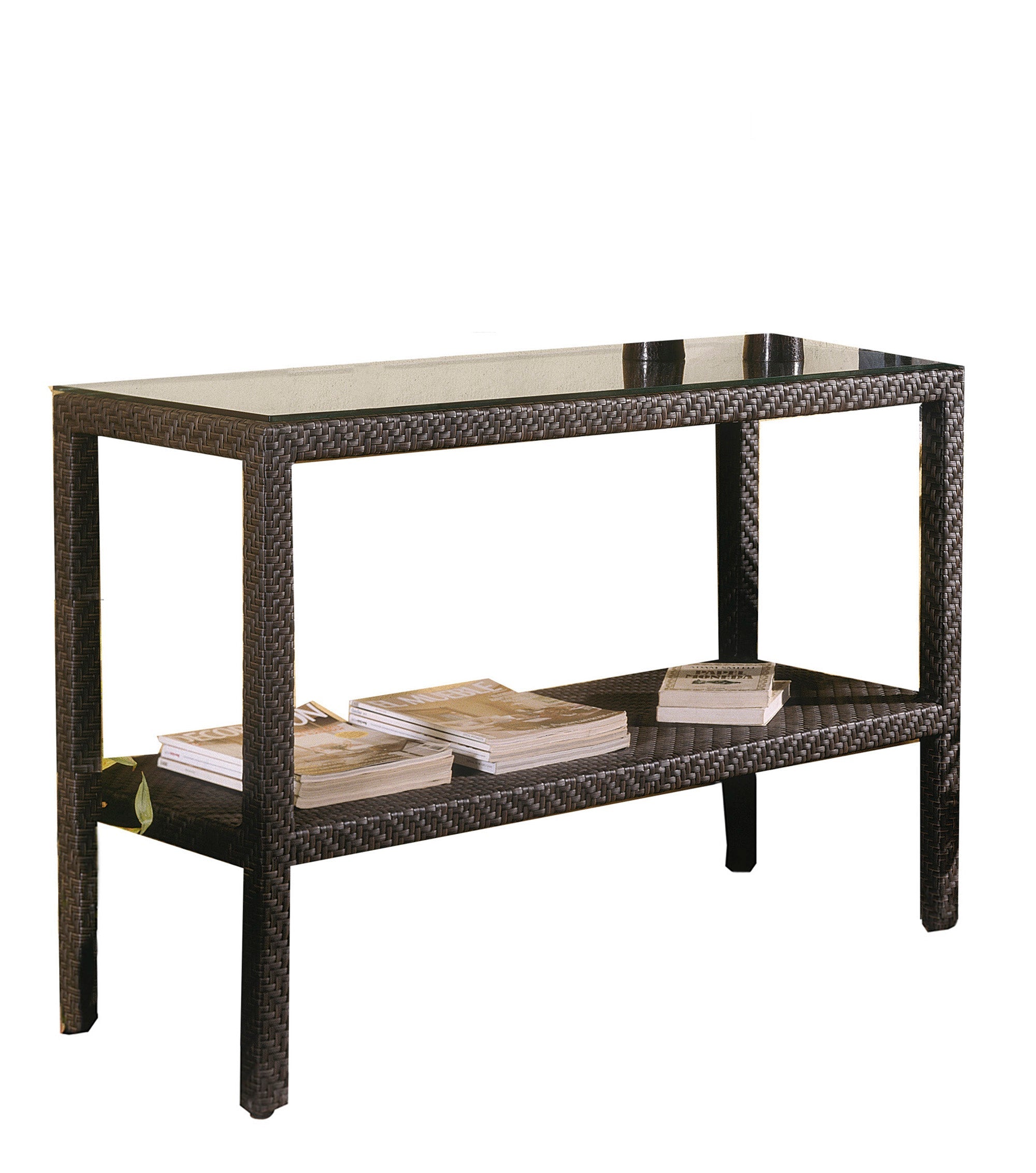 Atlantis Outdoor Console with Glass