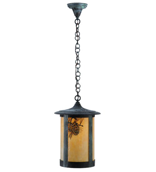 10" Wide Fulton Dragonfly Pendant
