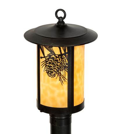 12" Wide Fulton Winter Pine Pendant