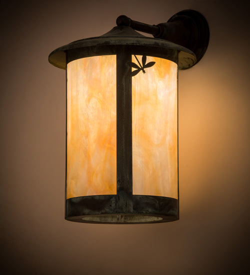 6" Wide Fulton Winter Pine Hanging Wall Sconce