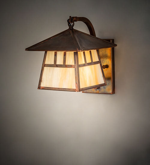 12"W Fulton Winter Pine Wall Sconce