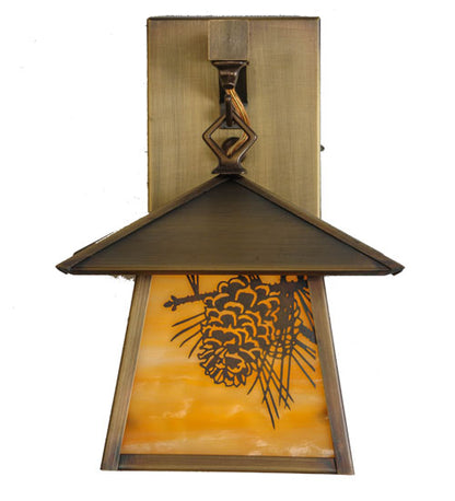 8" Wide Stillwater Double Bar Mission Wall Sconce