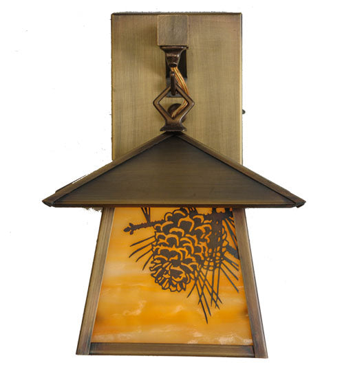8" Wide Stillwater Double Bar Mission Wall Sconce