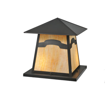 19" Square Seneca Double Bar Mission Pier Mount