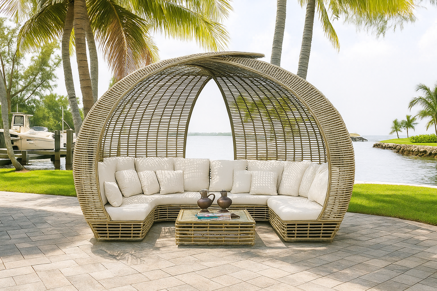 Sparta Daybed with Sunbrella Cushion