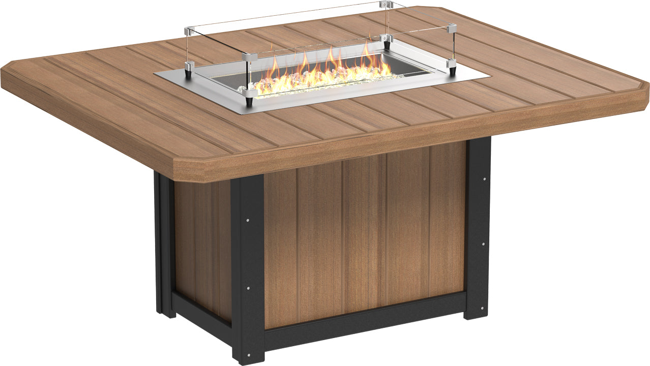Lumin Fire Table 62" Rectangular