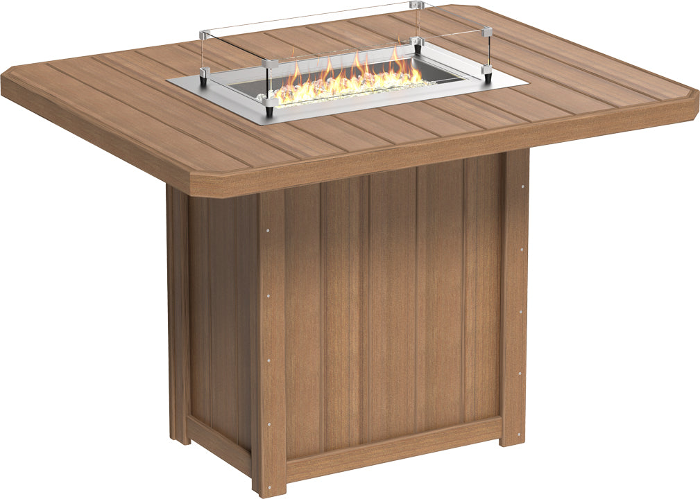 Lumin Fire Table 62" Rectangular