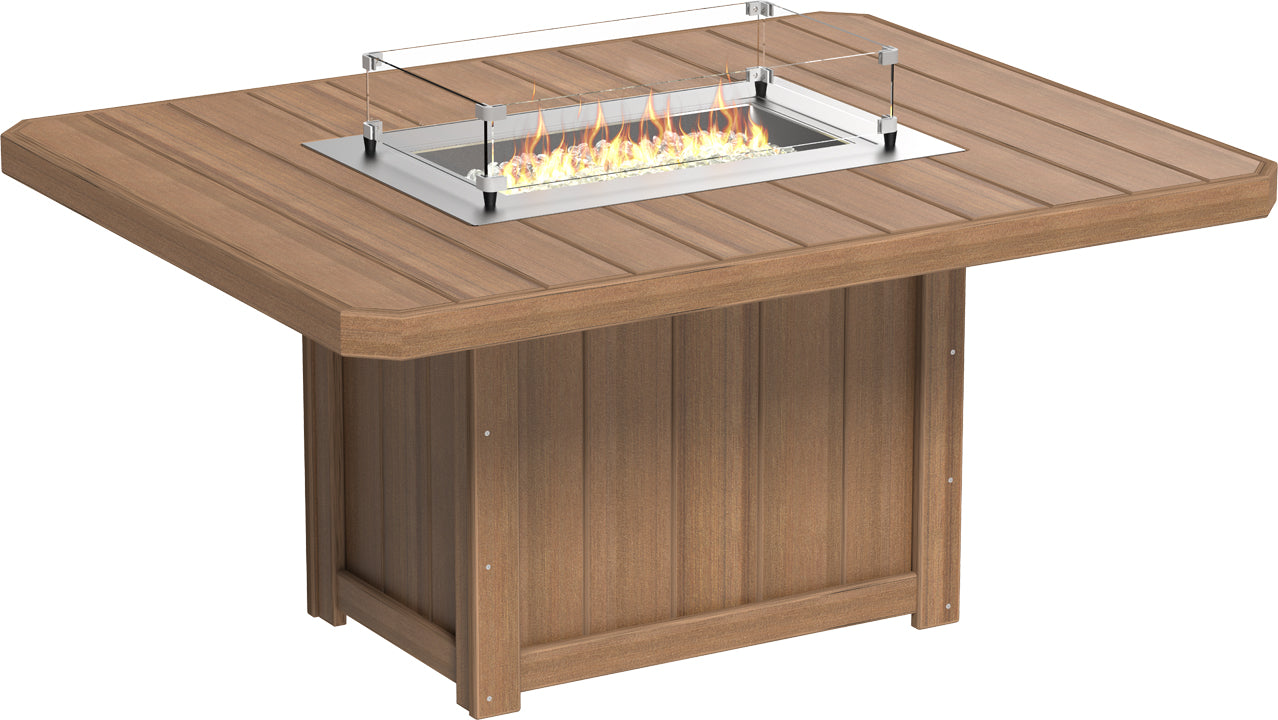 Lumin Fire Table 62" Rectangular