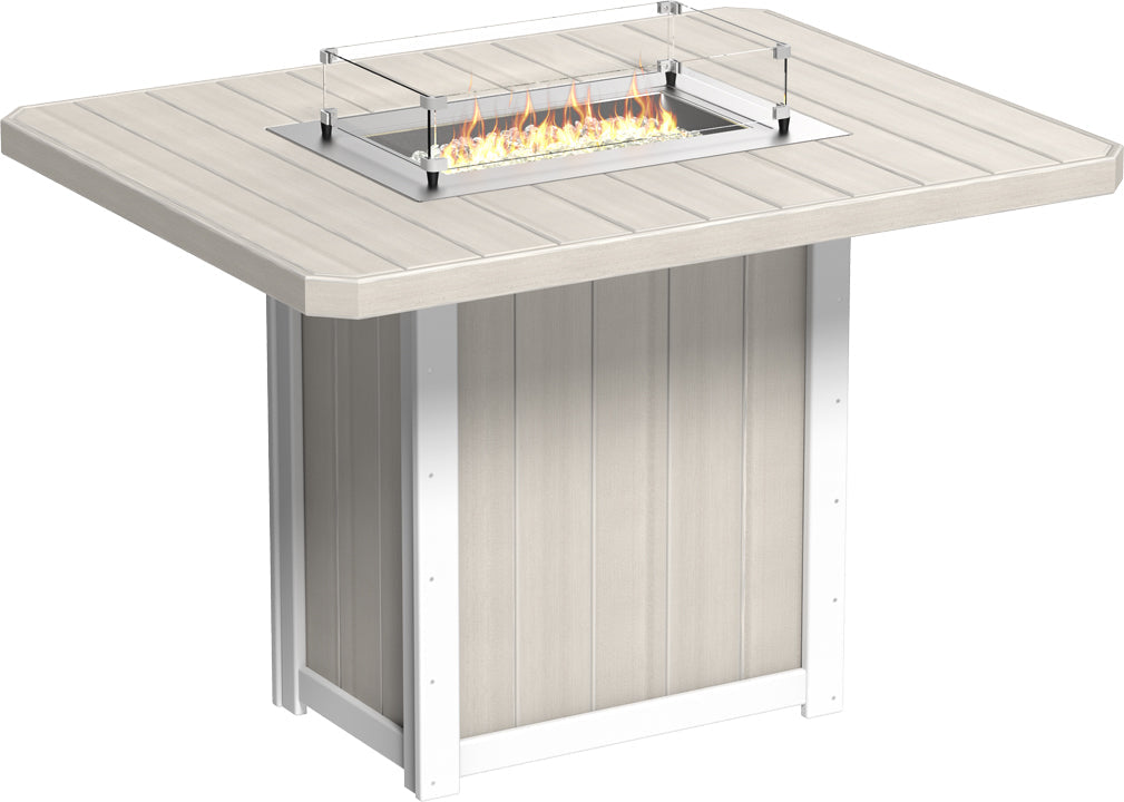 Lumin Fire Table 62" Rectangular
