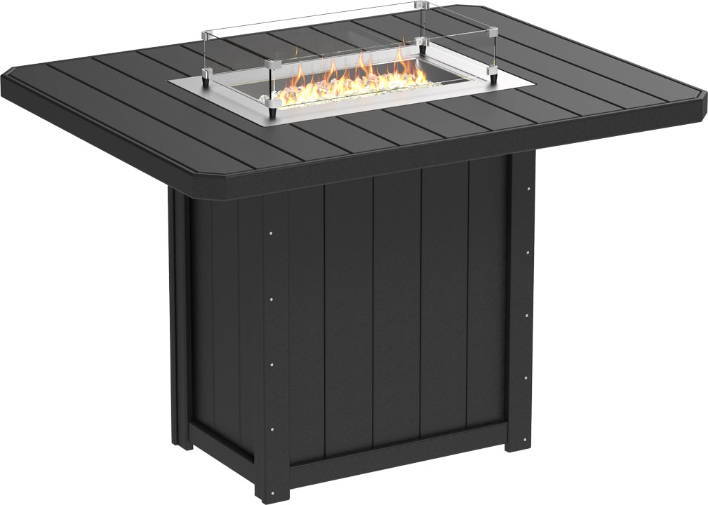 Lumin Fire Table 62" Rectangular