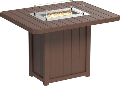 Lumin Fire Table 62" Rectangular